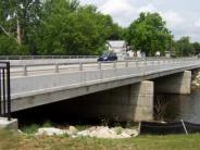 Side view of finished bridge