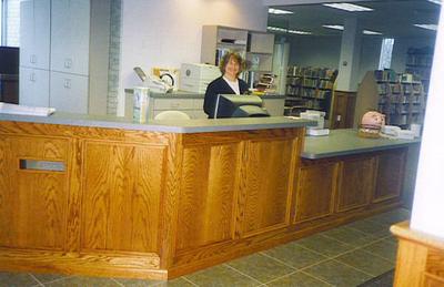 Front Library Desk